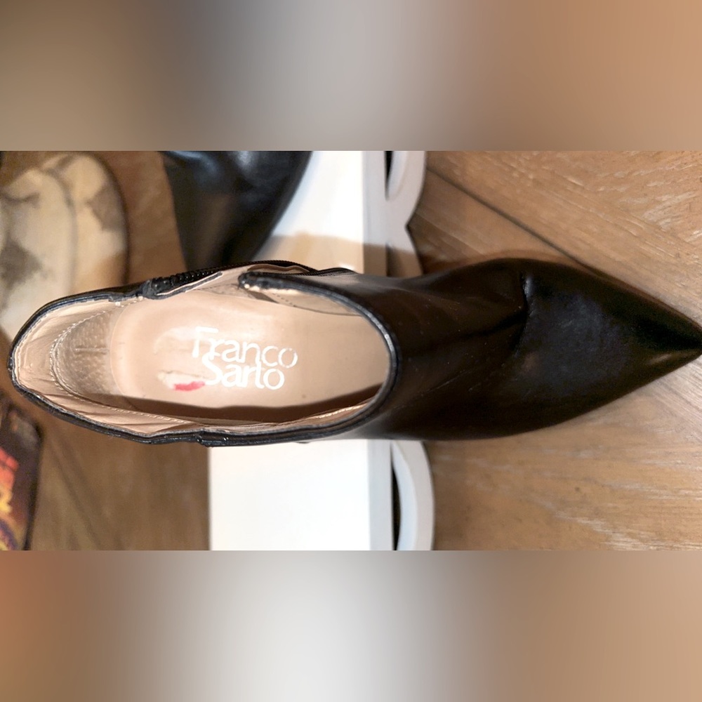 Franco sarto high heel booties